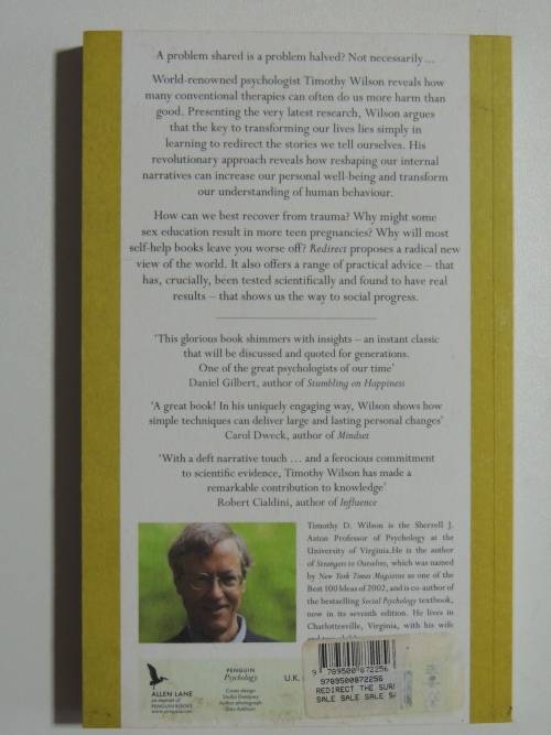 Redirect - The Surprising New Science Of Pschological Change - Timothy D. Wilson