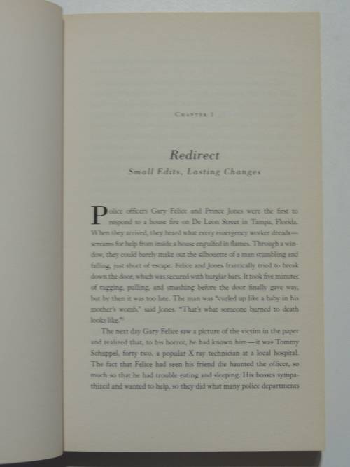 Redirect - The Surprising New Science Of Pschological Change - Timothy D. Wilson