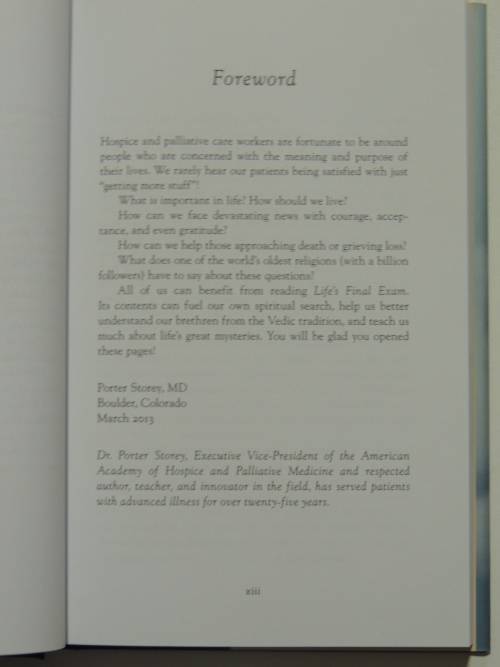Life`s Final Exam - Death And Dying From The Vedic Perspective - Giriraj Swami