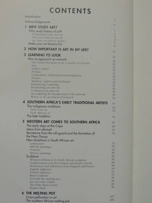 Art In Outline - An Introduction To South African Art - Merle Huntley