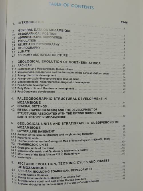 The Geology and Mineral Resources of Mozambique - Siegfried Lachelt
