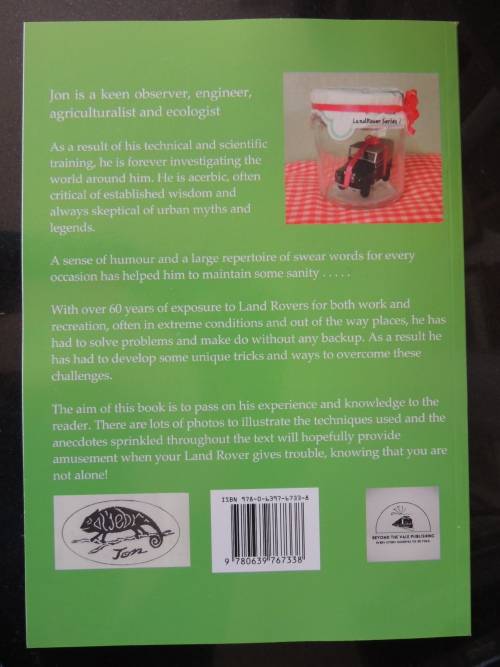 Conserving a Legend - 50 years of Land Rovers - Technical Tips & Tales- Jon Kappeyne