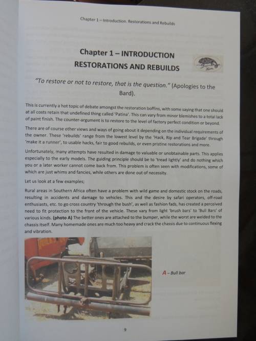 Conserving a Legend - 50 years of Land Rovers - Technical Tips & Tales- Jon Kappeyne