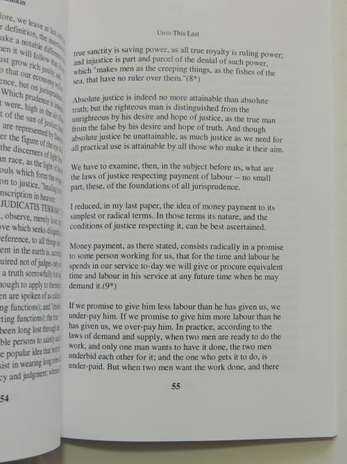 Unto this Last - John Ruskin