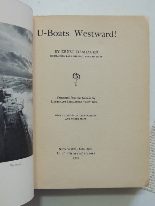 U-Boats Westward! - Ernst Hashagen