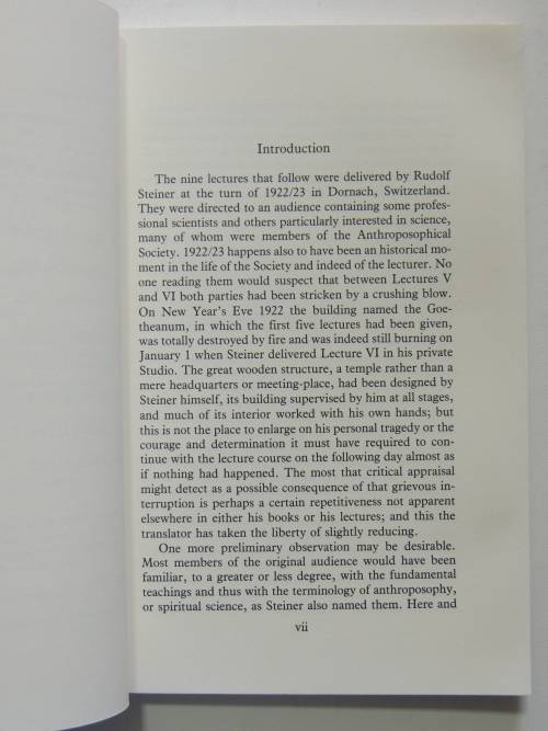 The Origins of Natural Science, Lectures 1922-23 - Rudolf Steiner