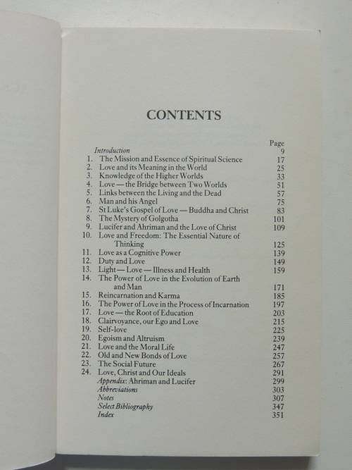 Rudolf Steiner`s Vision of Love,Spiritual Science &the Logic of the heart - Bernard Nesfield-Cooks