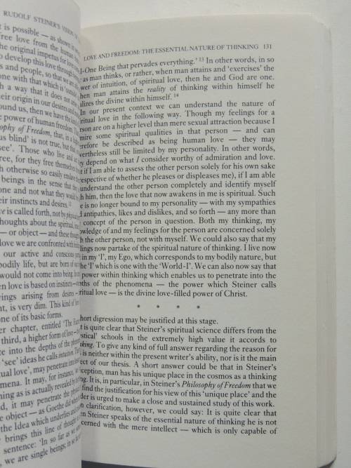 Rudolf Steiner`s Vision of Love,Spiritual Science &the Logic of the heart - Bernard Nesfield-Cooks