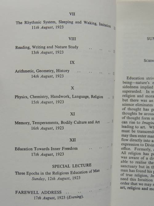 A Modern Art of Education, Lectures 1923 - Rudolf Steiner