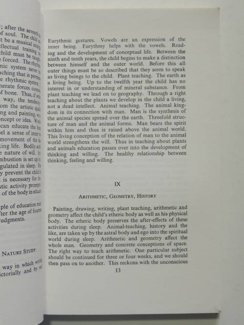 A Modern Art of Education, Lectures 1923 - Rudolf Steiner