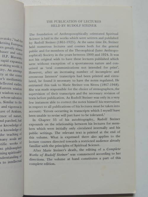 Esoteric Christianity and the Mission of Christian Rosenkreutz, Lectures 1911 -1912 - Rudolf Steiner