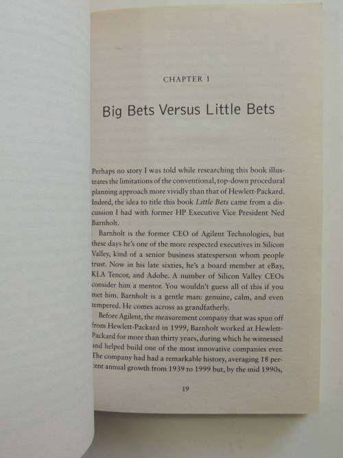 Little Bets - How Breakthrough Ideas Emerge From Small Discoveries - Peter Sims