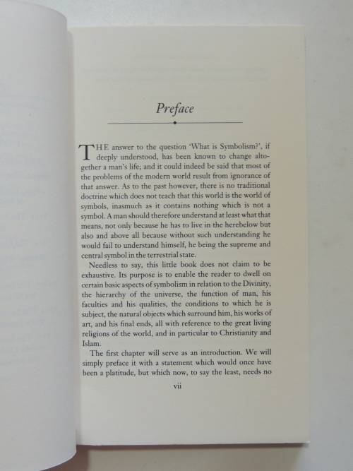 Symbol and Archetype, A Study of Meaning of Existence - Martin Lings