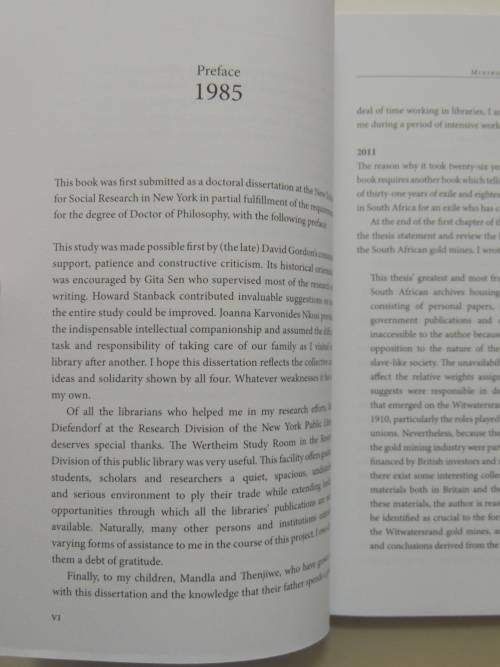 Mining Deep, the Origins of the Labour Structure in South Africa - Morley Nkosi