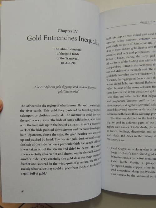 Mining Deep, the Origins of the Labour Structure in South Africa - Morley Nkosi