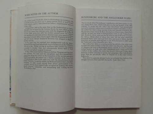Rustenburg At War,Story Of R...&Its Citizens In First &Second Anglo-Boer Wars- Lionel Wulfsohn Inscr