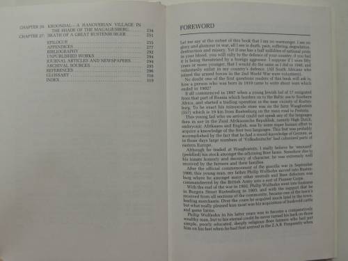 Rustenburg At War,Story Of R...&Its Citizens In First &Second Anglo-Boer Wars- Lionel Wulfsohn Inscr