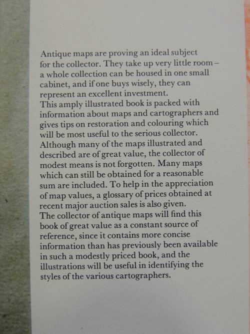 Antique Maps for the Collector - Richard van de Gohm