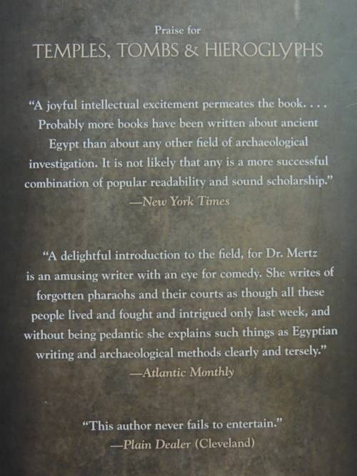 Temples, Tombs & Hieroglyphs, A Popular History of Ancient Egypt - Barbara Mertz