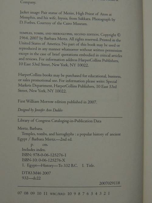 Temples, Tombs & Hieroglyphs, A Popular History of Ancient Egypt - Barbara Mertz