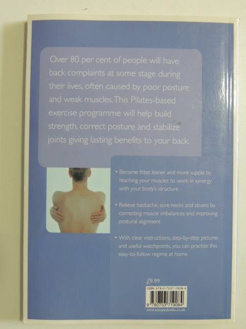 Pilates Back Book, Exercises for Neck, Shoulders & Back - Tia Stanmore