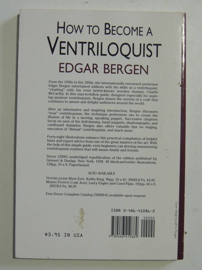 How to Become a Ventriloquist - Edgar  Bergen