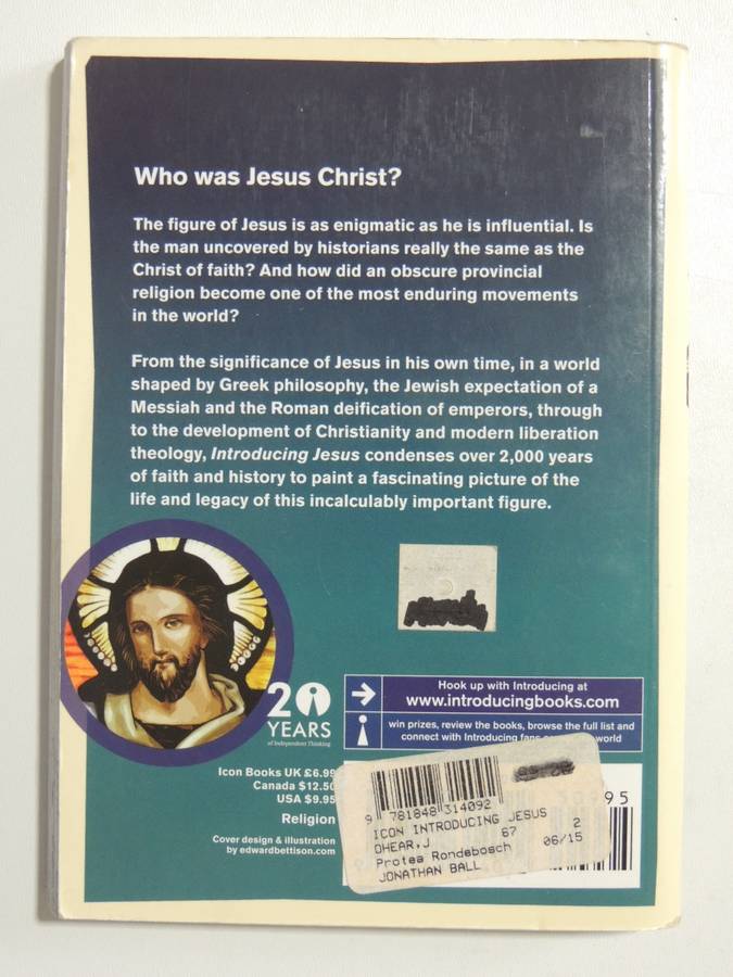 Introducing Jesus - A Graphic Guide - Anthony O`Hear & Judy Groves