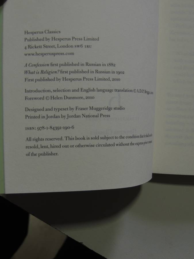 A Confession - Leo Tolstoy