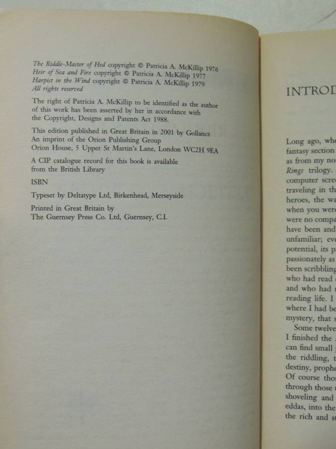 The Riddle-Master`s Game - Patricia A McKillip