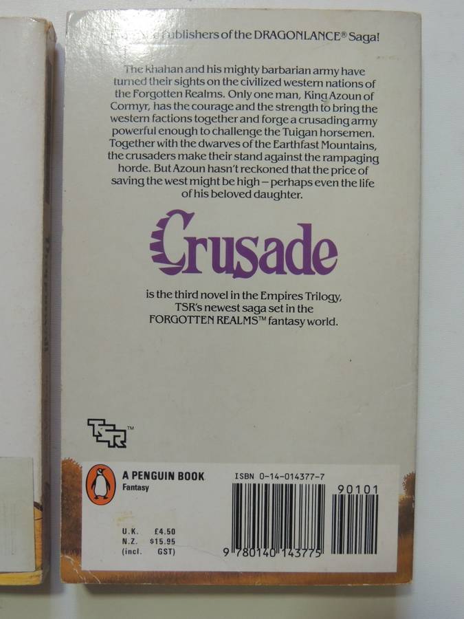Forgotten Realms, The Empires Trilogy, Horselords, Dragonwall, Crusade - David Cook