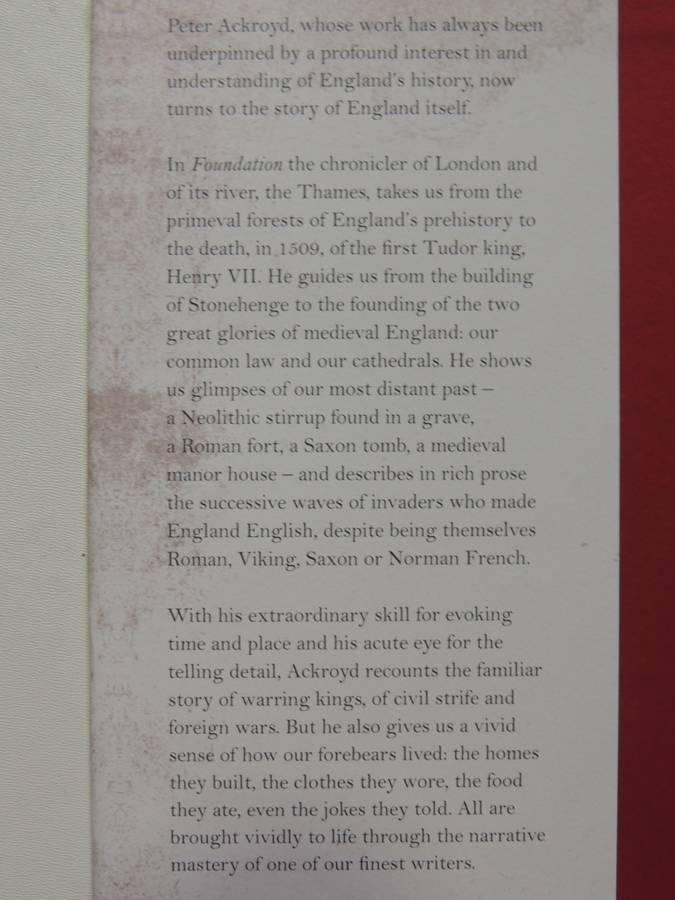 Foundation - The History Of England Vol 1 - Peter Ackroyd