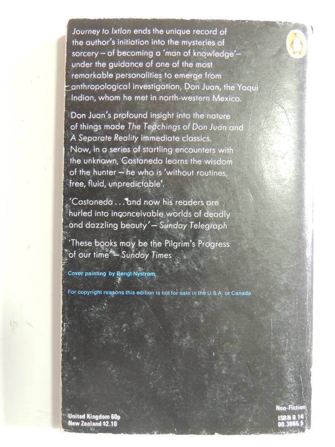 Journey To Ixtlan - The Lessons Of Don Juan - Carlos Castaneda