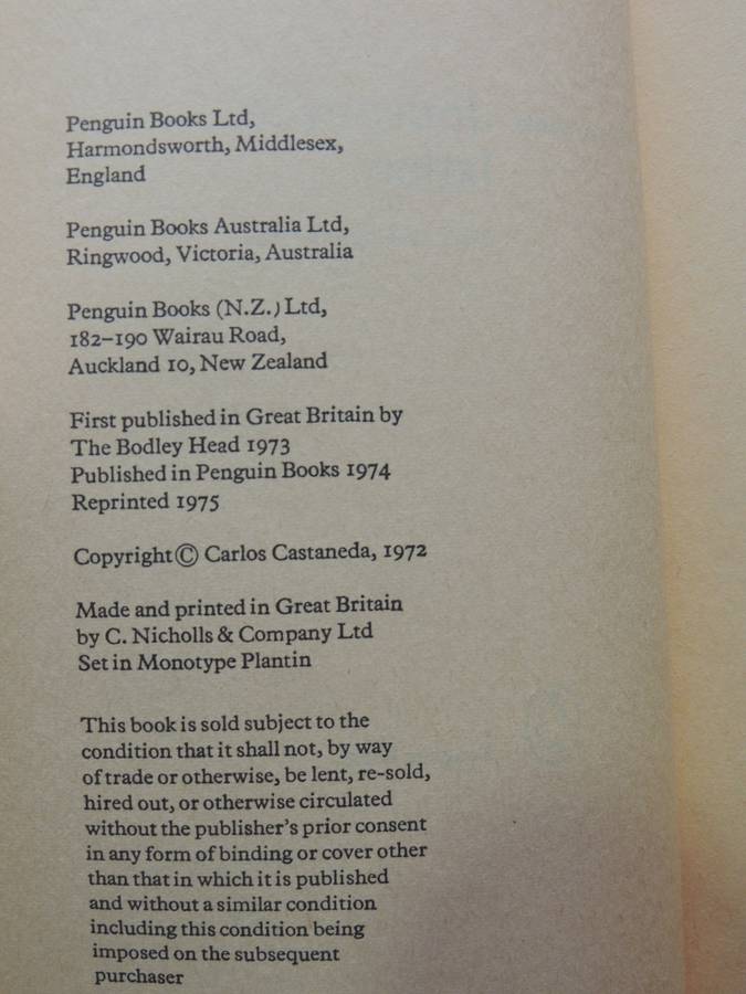 Journey To Ixtlan - The Lessons Of Don Juan - Carlos Castaneda