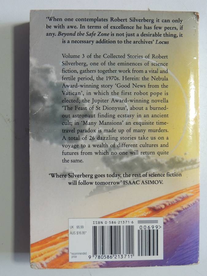 Beyond The Safe Zone - The Collected Stories Vol 3 - Robert Silverberg