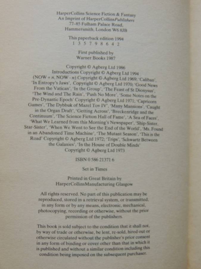 Beyond The Safe Zone - The Collected Stories Vol 3 - Robert Silverberg