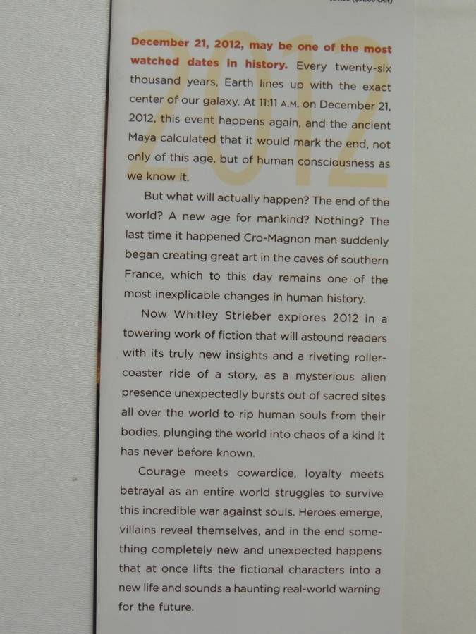 2012 The War For Souls - Whitley Strieber