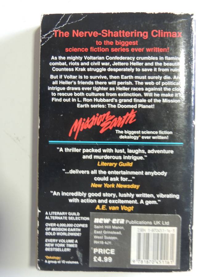 Mission Earth - The Doomed Planet- Vol 10 - L Ron Hubbard