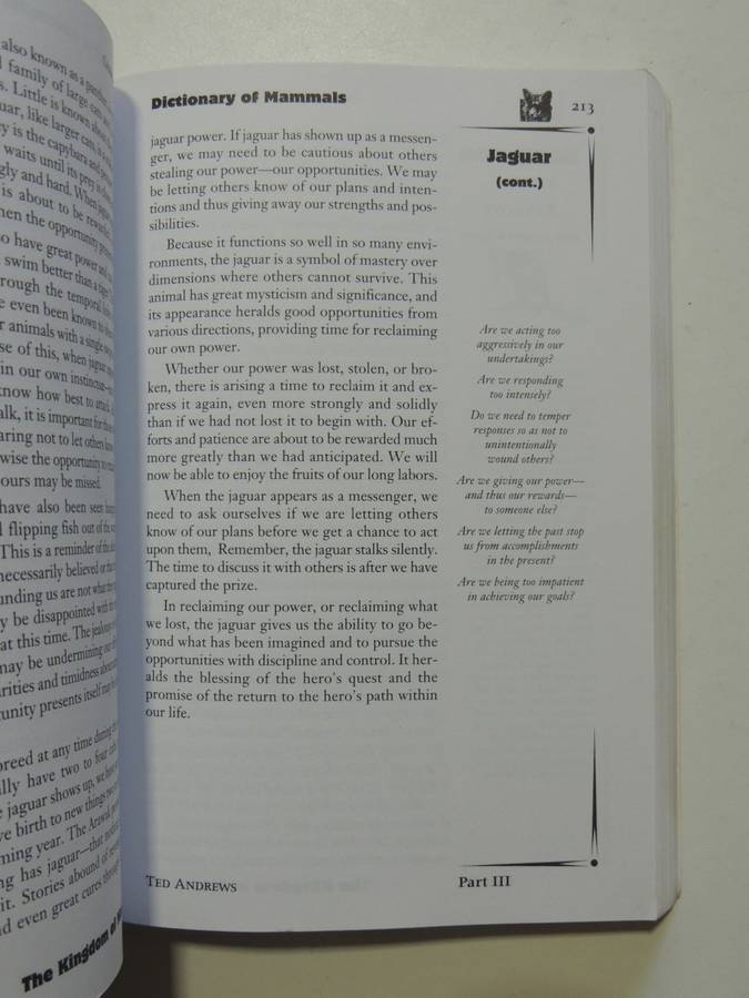 Animal - Wise - The Spirit Language And Signs Of Nature - Ted Andrews