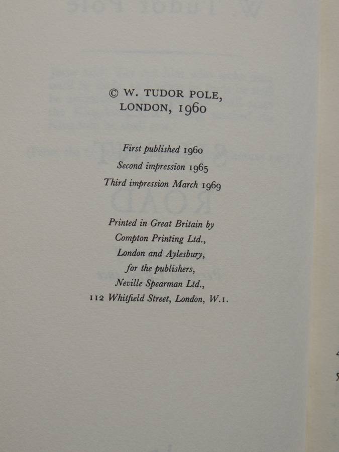 The Silent Road - In The Light Of Personal Experience - Wellesley Tudor Pole