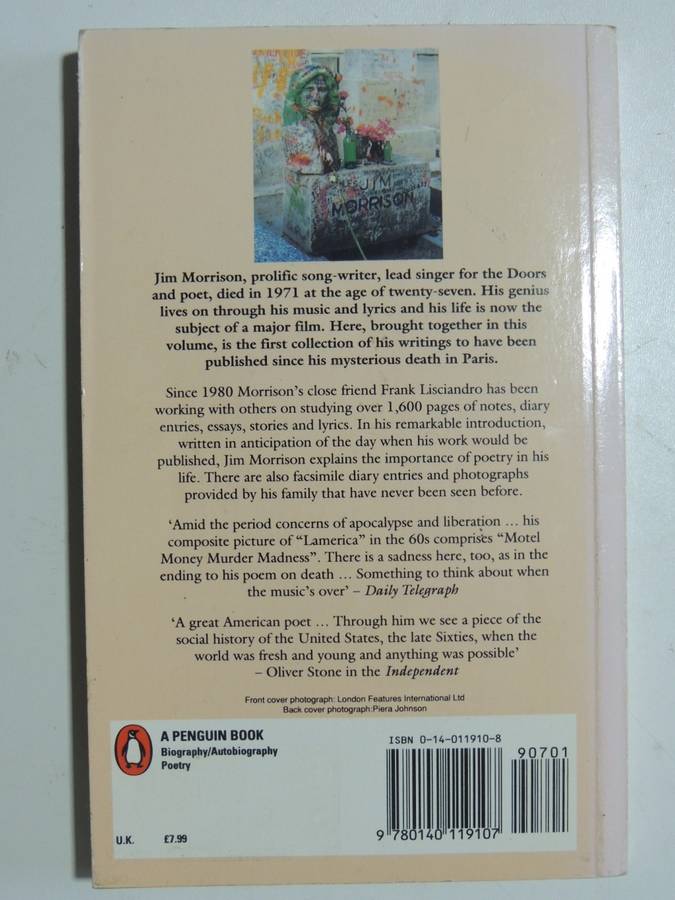 Wilderness - The Lost Writings Of Jim Morrison - Jim Morrison