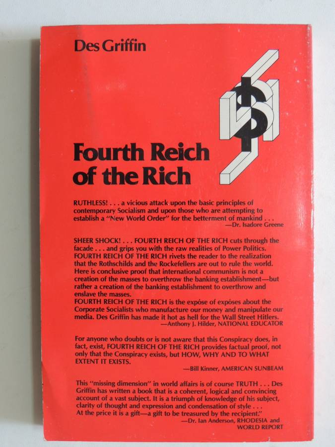Fourth Reich Of The RichDes Griffin