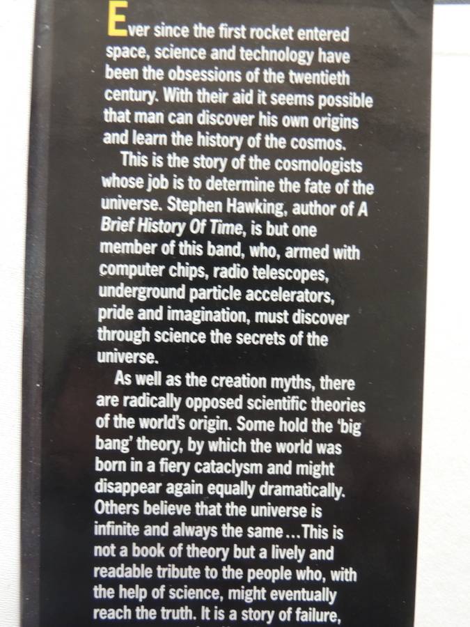 Lonely Hearts Of The Cosmos, Story Of Scientific Quest For The Secret Of The UniverseDennis Overbye