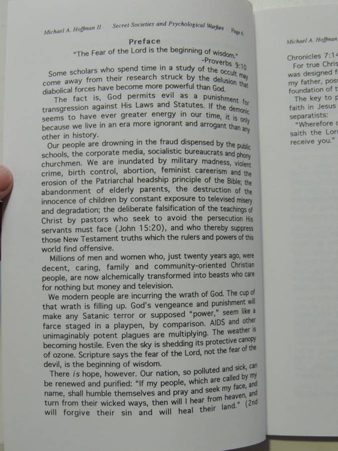 Secret Societies And Psychological Warfare- Michael A. Hoffman II