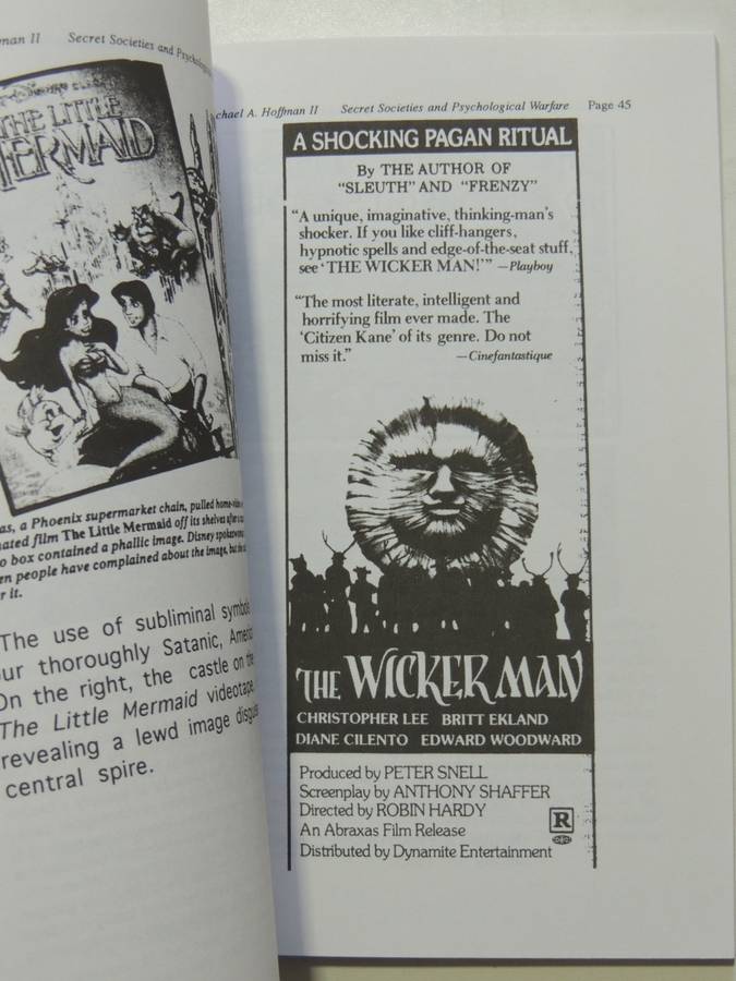 Secret Societies And Psychological Warfare- Michael A. Hoffman II