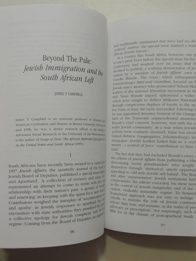 Memories, Realities & Dreams, Aspects Of The South African Jewish Experience - ed Milton Shain, R M