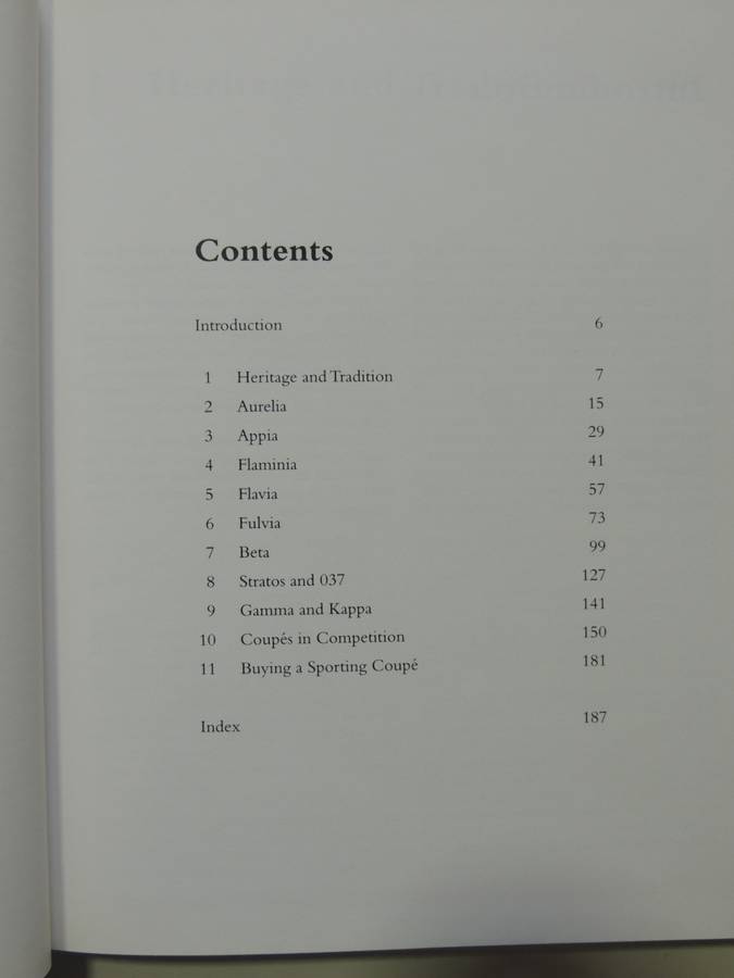 Lancia Sporting Coupes - Brian Long