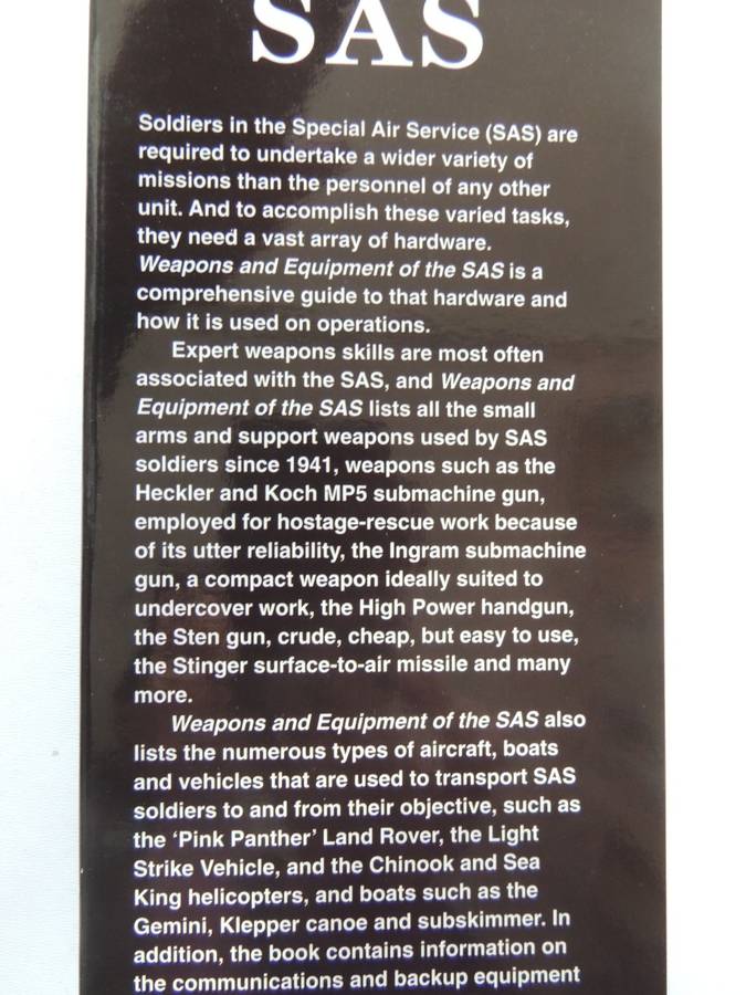 Weapons And Equipment Of The SAS - Peter Darman