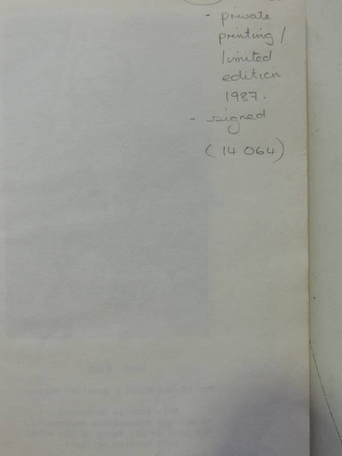 Dick King - Feats, Fame, Family - Joyce Scallan  SIGNED 1987 LTD Edition