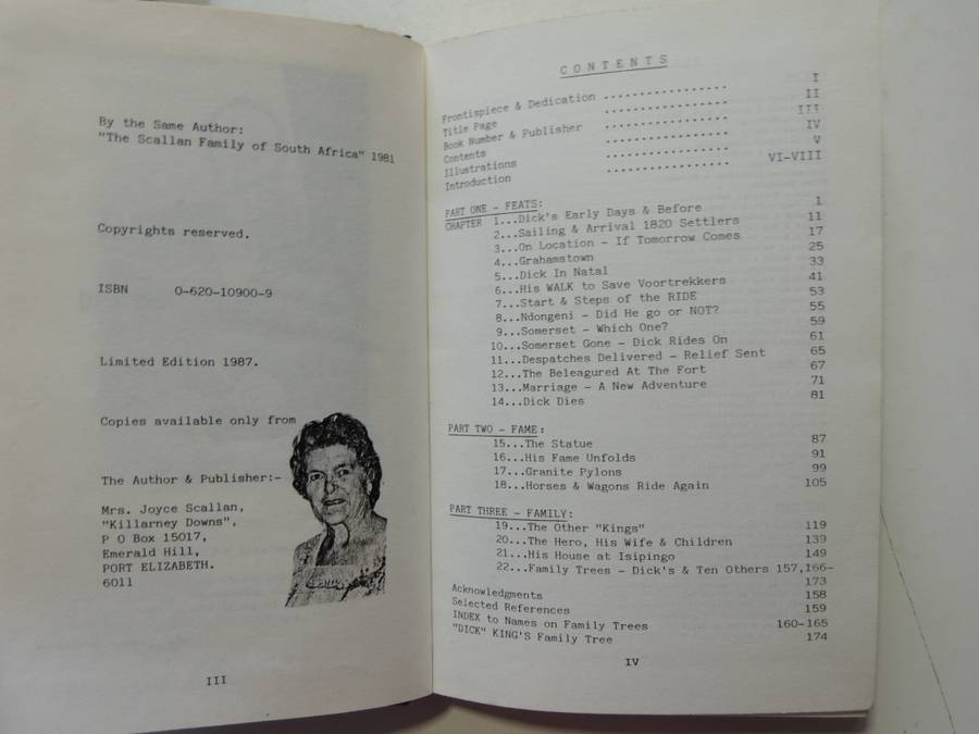 Dick King - Feats, Fame, Family - Joyce Scallan  SIGNED 1987 LTD Edition