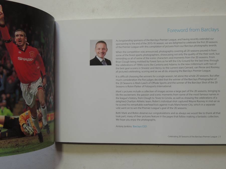 1992 - 2012 Celebrating 20 Seasons of the Barclays Premier League